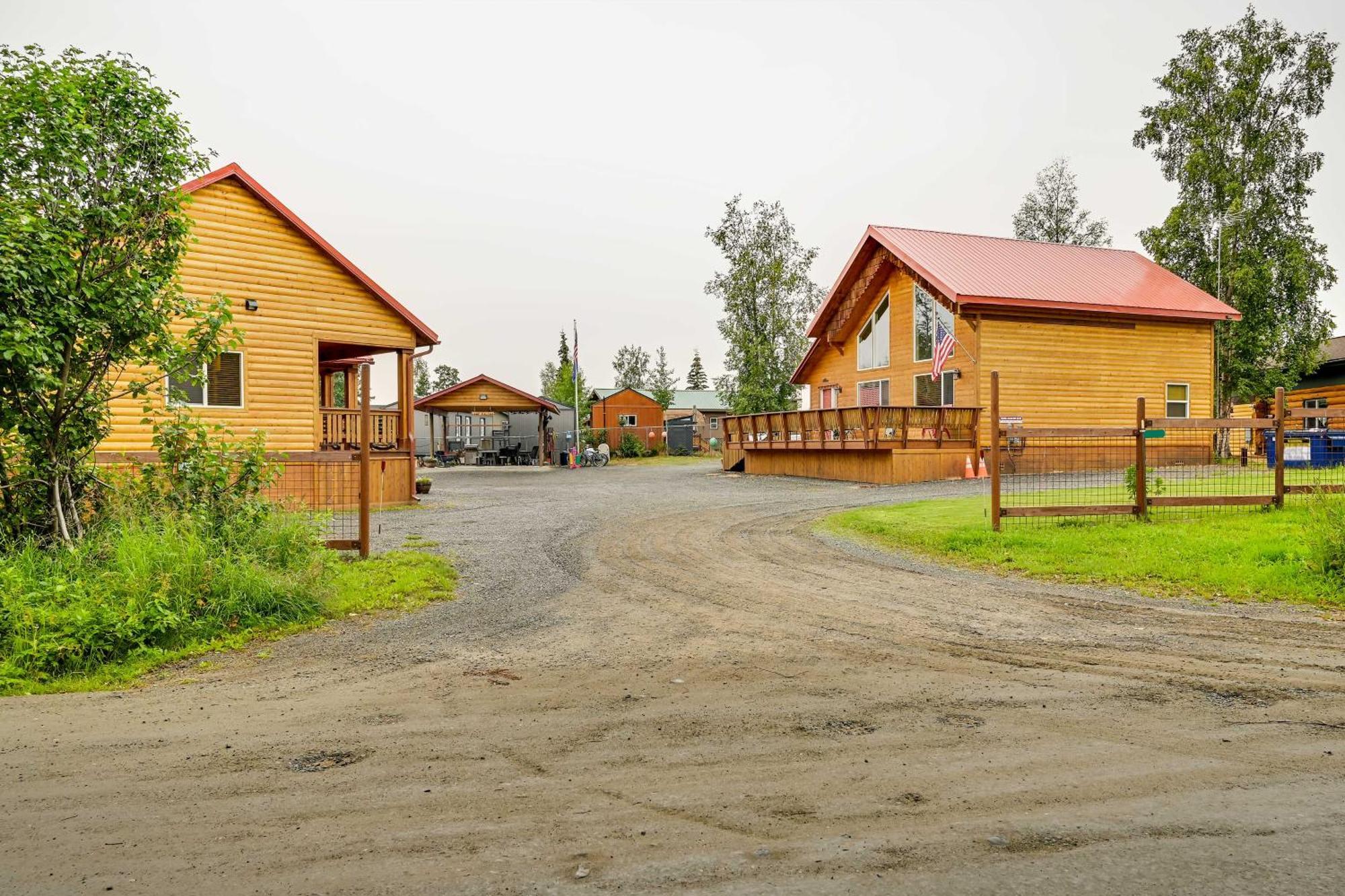 Fishermans Cabin In Soldotna Near Kenai River! Bagian luar foto